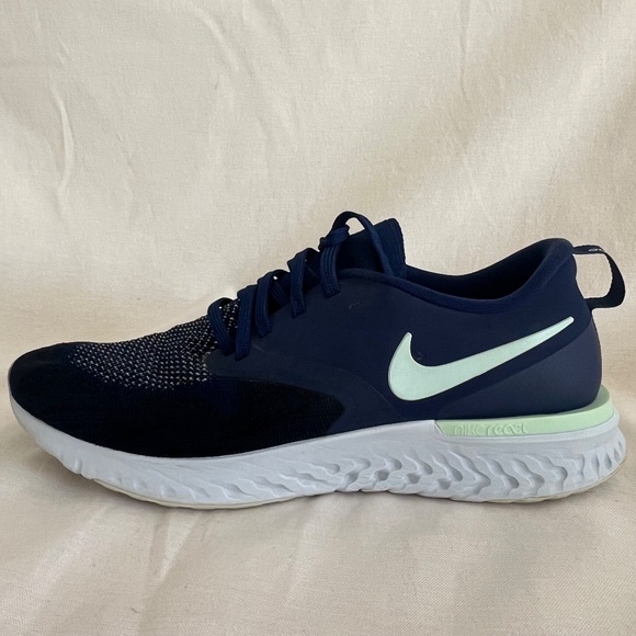 COPY - Nike 2018 WOMEN Odyssey React Flyknit Running Shoes US 11 Dark Blue Spor… - Picture 6 of 12